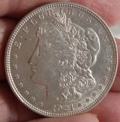 1921 Morgan Silver Dollar