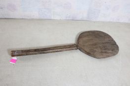 Primitive Wood Bread Paddle