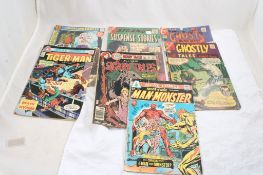 7 Comic Books Charlton, Atlas, DC