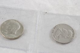 1963 Franklin & 1967 Kennedy Silver Half Dollars