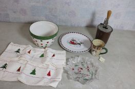 A&J Beater Jar & Christmas Towels & Dishware