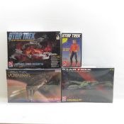 ERTL AMT Star Trek Plastic Model Kits Ships Figure