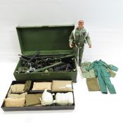 G.I. Joe Footlocker w/Figure and Accessories