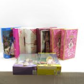 8 Mattel Specialty Themed Barbie Dolls
