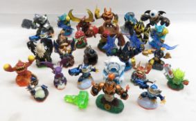 Grouping of Skylander Action Figures