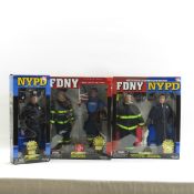 Limited Edition 911 NYPD, FDNY Dolls