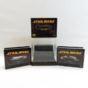 3 Star Wars Master Replica Miniature Lightsabers