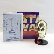 Riddell C-3PO Star Wars Authentic Miniature Helmet