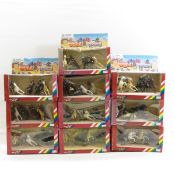 10 Britains Wild West Horse/Figure Box Sets