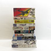 10 Military Aircraft Plastic Model Kits