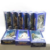 9 Soldiers of the World Action Figures w/Boxes