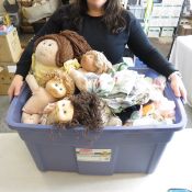 Huge Bin of Cabbage Patch Dolls, Dolls, Clothing