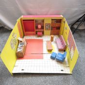 1962 Barbies Dream House w/Accessories