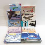10 Military Aircraft Plastic Model Kits