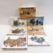 7 Military Weapons Plastic Model Kits Tamiya More