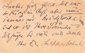 Else Lasker-Schüler (1869 Elberfeld - Jerusalem 1945)