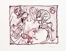 Pierre Alechinsky (1927 Brüssel – lebt in Paris)