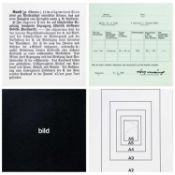 Timm Ulrichs (1940 Berlin – lebt in Berlin)