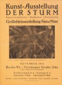 Franz Marc (1880 München - Braquis 1916)