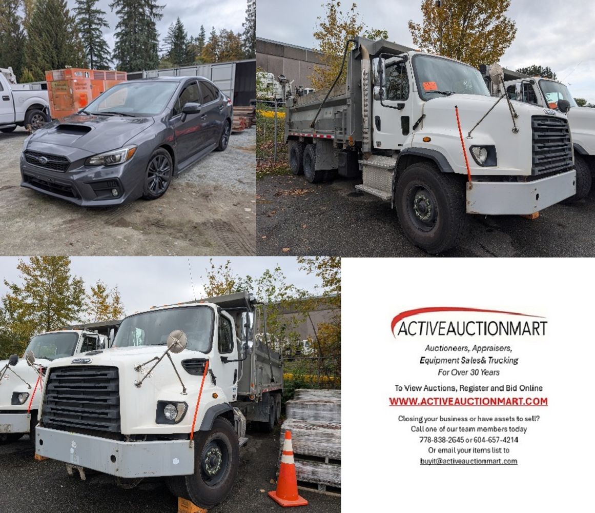 Farm Equipment & Municipal Surplus Auction