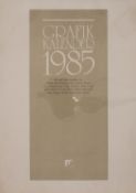 Diverse Künstlerinnen und Künstler (-) Grafik Kalender 1985, 1985, Druckgrafik