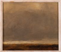 Anton Paul Kammerer (17. Juli 1954 - 29. Dezember 2021) Trübe Landschaft, 1996, Öl auf Leinwand