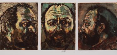 Jürgen Wenzel (1950 - 8. Dezember 2023) Selbst, 2020, Mischtechnik
