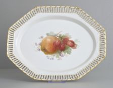 Anbietschale Früchtedekor, KPM Berlin
