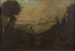 Italienischer Meister 17./18. Jhdt., Blick auf eine Ruine
