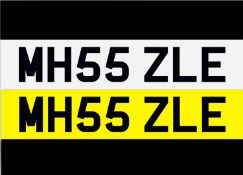&nbsp; MH55 ZLE Registration Number&nbsp;