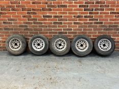 Set Five Mini Alloy Wheels