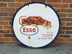 Esso Put a Tiger in Your Tank Enamel Sign&nbsp;