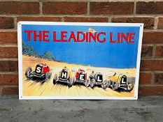 Shell “The Leading Line” Modern Metal Sign