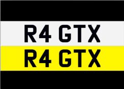 &nbsp; R4 GTX Registration Number&nbsp;