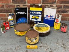 Mixed Lot Oil Cans Etc