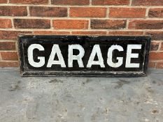 Garage Wooden Framed Original Sign