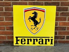 Ferrari Emblem Modern Metal Sign&nbsp;