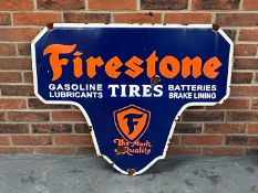 Firestone Tires Enamel Sign
