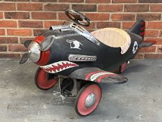 Tin Plate Childs Pedal Aeroplane&nbsp;