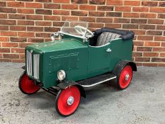 Wooden Framed MG Styled Childs Pedal Car