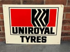 Uniroyal Tyre's Plastic Sign