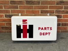 International Harvester Parts Dept Illuminated Sign
