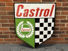 Castrol Shield Enamel Sign