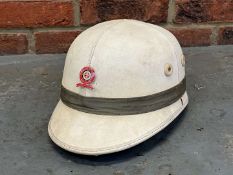 Corker Scooter Helmet and Badge