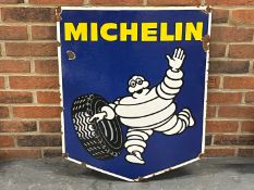 Michelin Tyres Enamel Sign