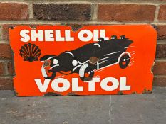 Shell Oil Voltol Enamel Sign
