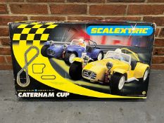 Boxed Caterham Cup Scalextric Set
