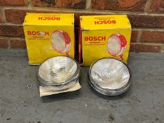 Pair of &nbsp;Bosch New Old Stock Head Lamps