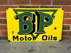 BP Motor Oils Enamel Sign
