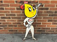 Mrs Drip Enamel Sign